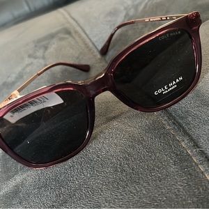NWT Purple Cole Haan Sunglasses